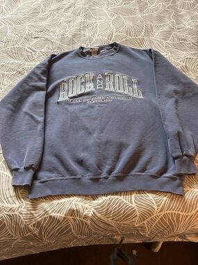 Rock & Roll Hall of Fame Blue Crewneck Sweatshirt